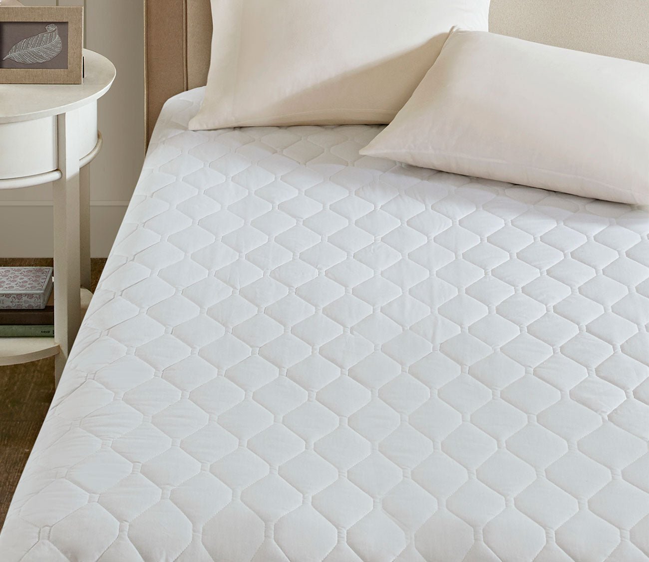 Cotton Blend Heated Mattress Pad by Beautyrest