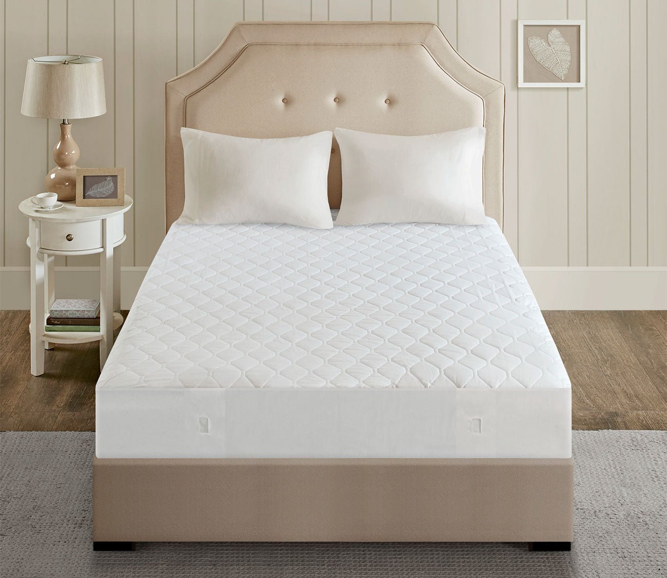 Cotton Blend Heated Mattress Pad by Beautyrest