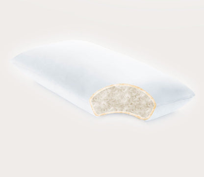 Cotton Encased Down Blend Pillow by Malouf