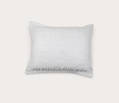 Cotton Fringe 3-Piece Duvet Cover Set by Ann Gish