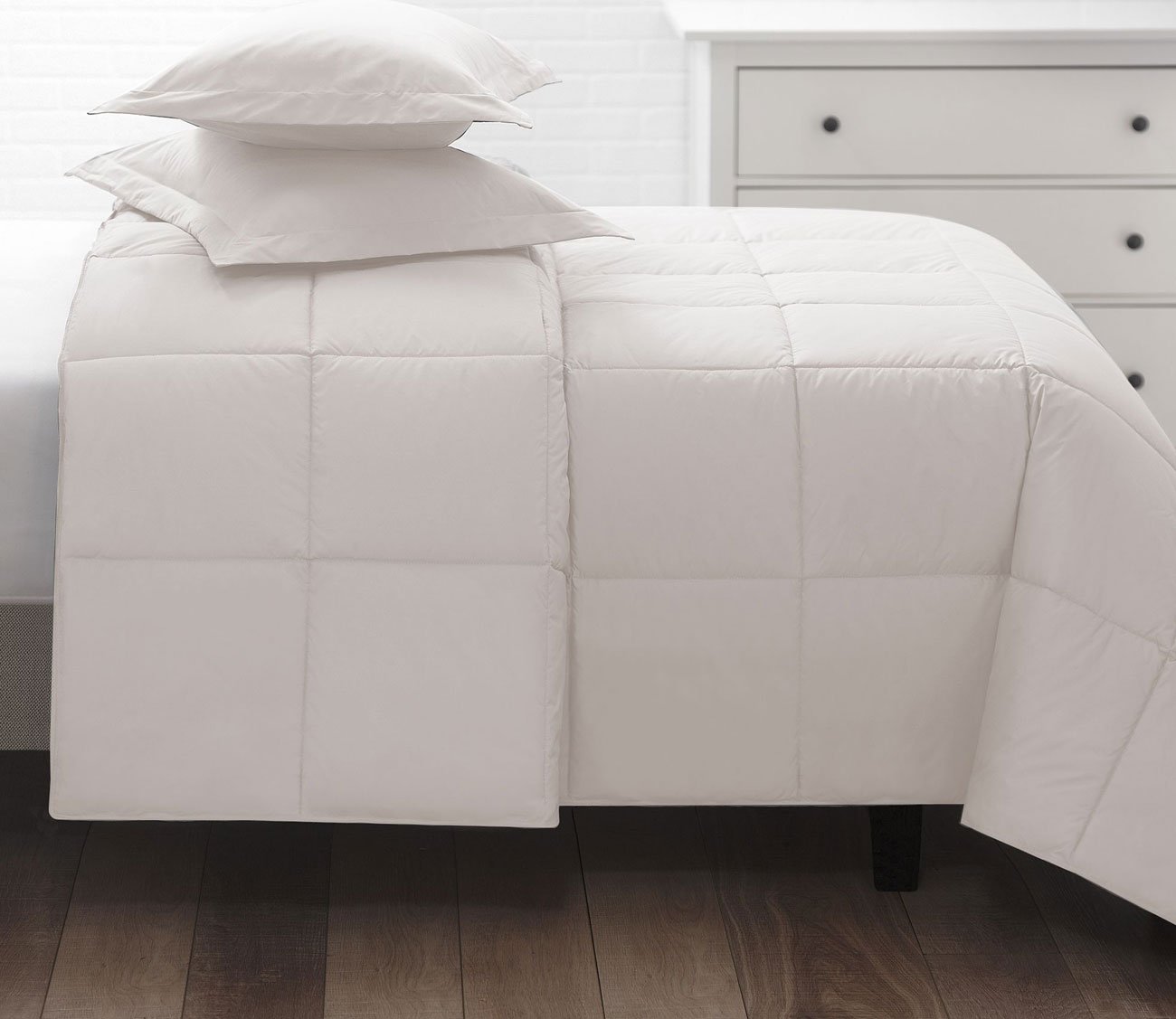 Cotton Twill Down Comforter by Allied Home