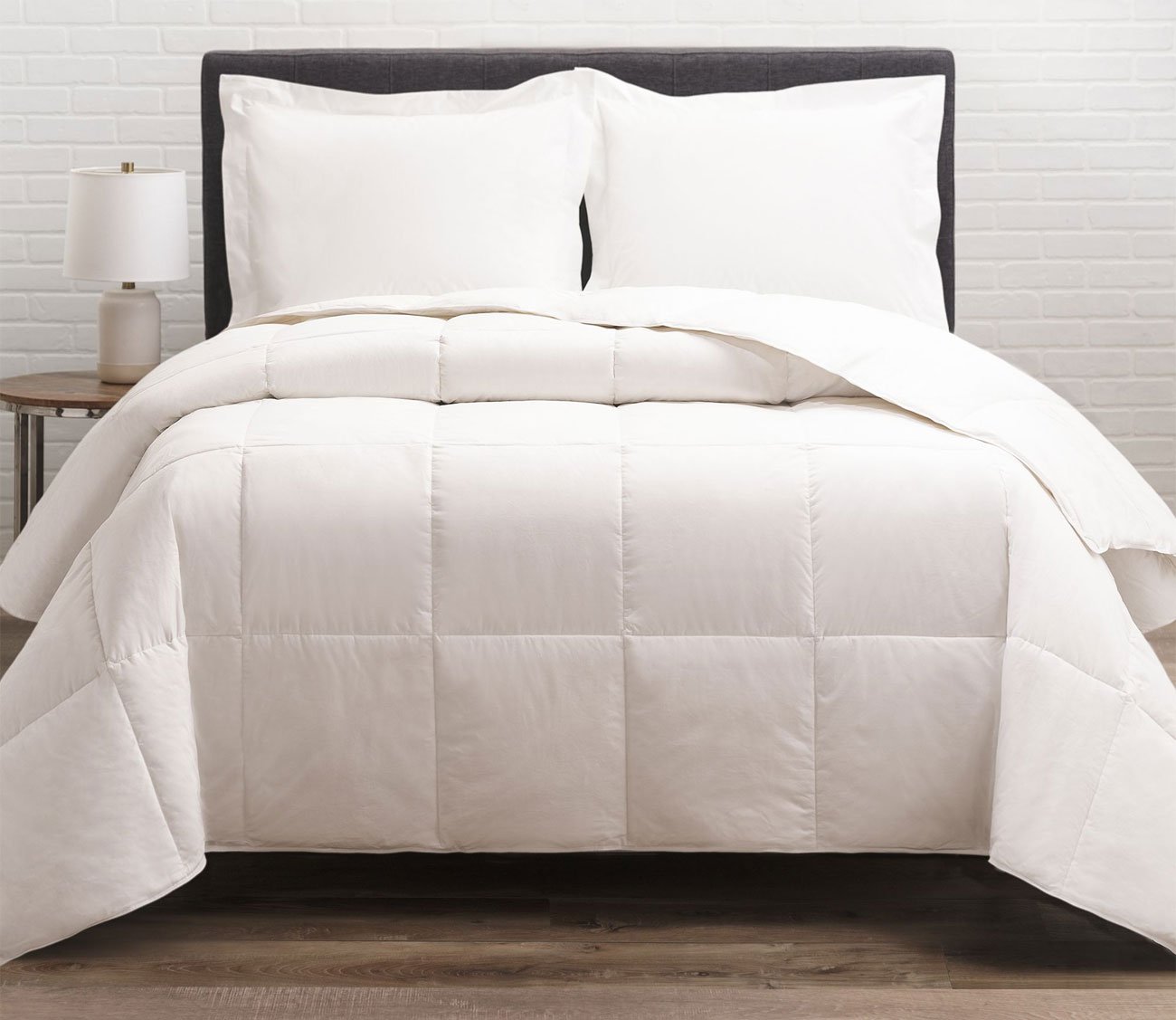 Cotton Twill Down Comforter by Allied Home