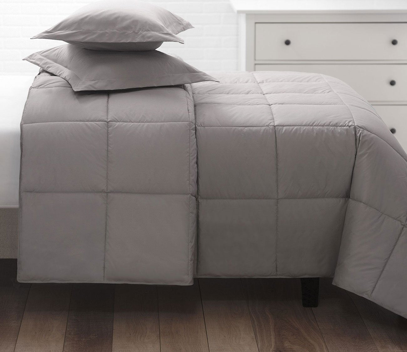Cotton Twill Down Comforter by Allied Home