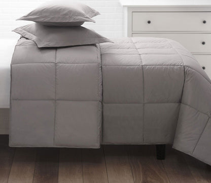 Cotton Twill Down Comforter by Allied Home