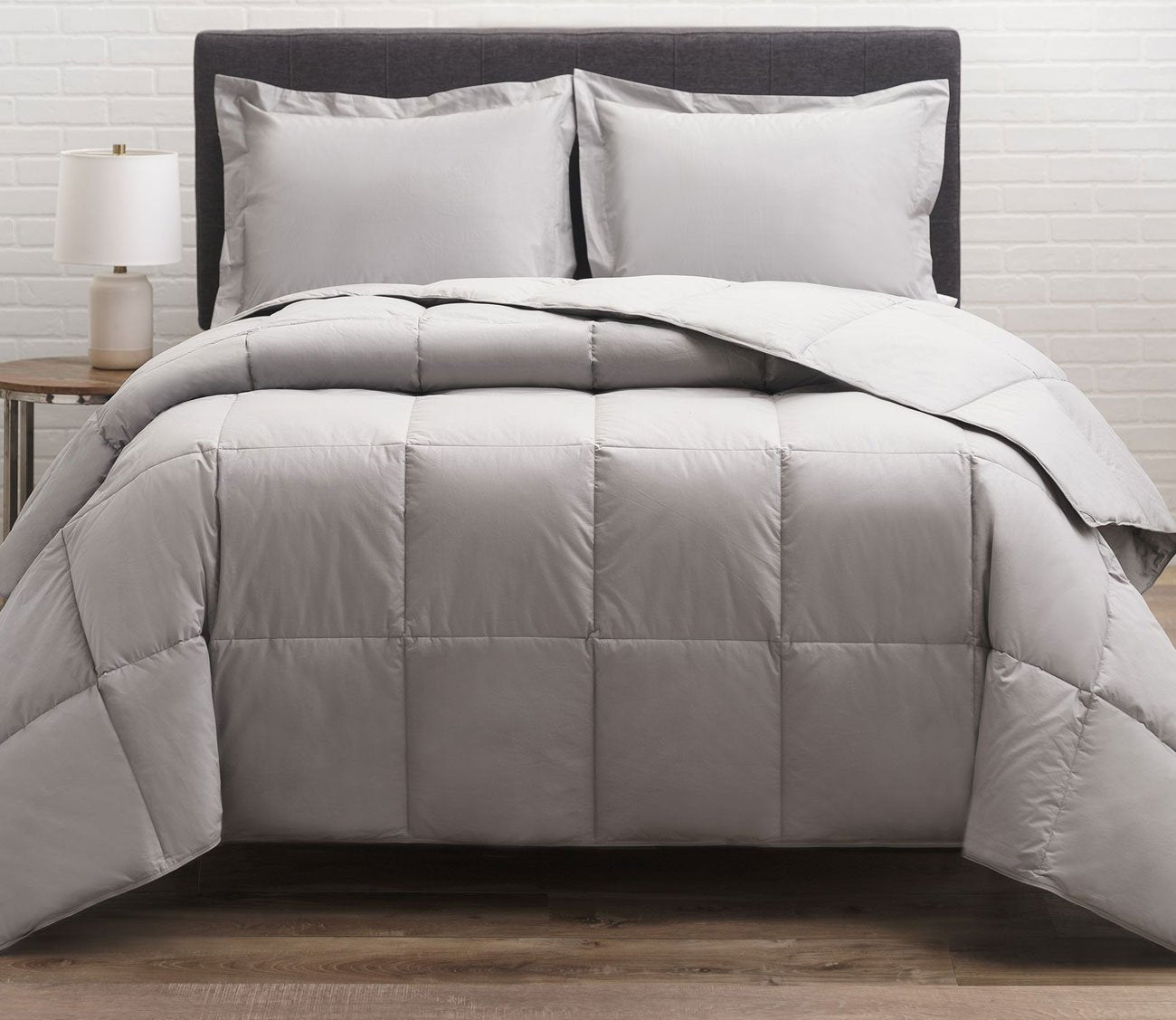 Cotton Twill Down Comforter by Allied Home