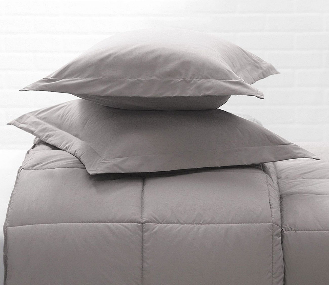 Cotton Twill Pillow Sham Set of 2 by Allied Home