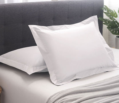 Cotton Twill Pillow Sham Set of 2 by Allied Home