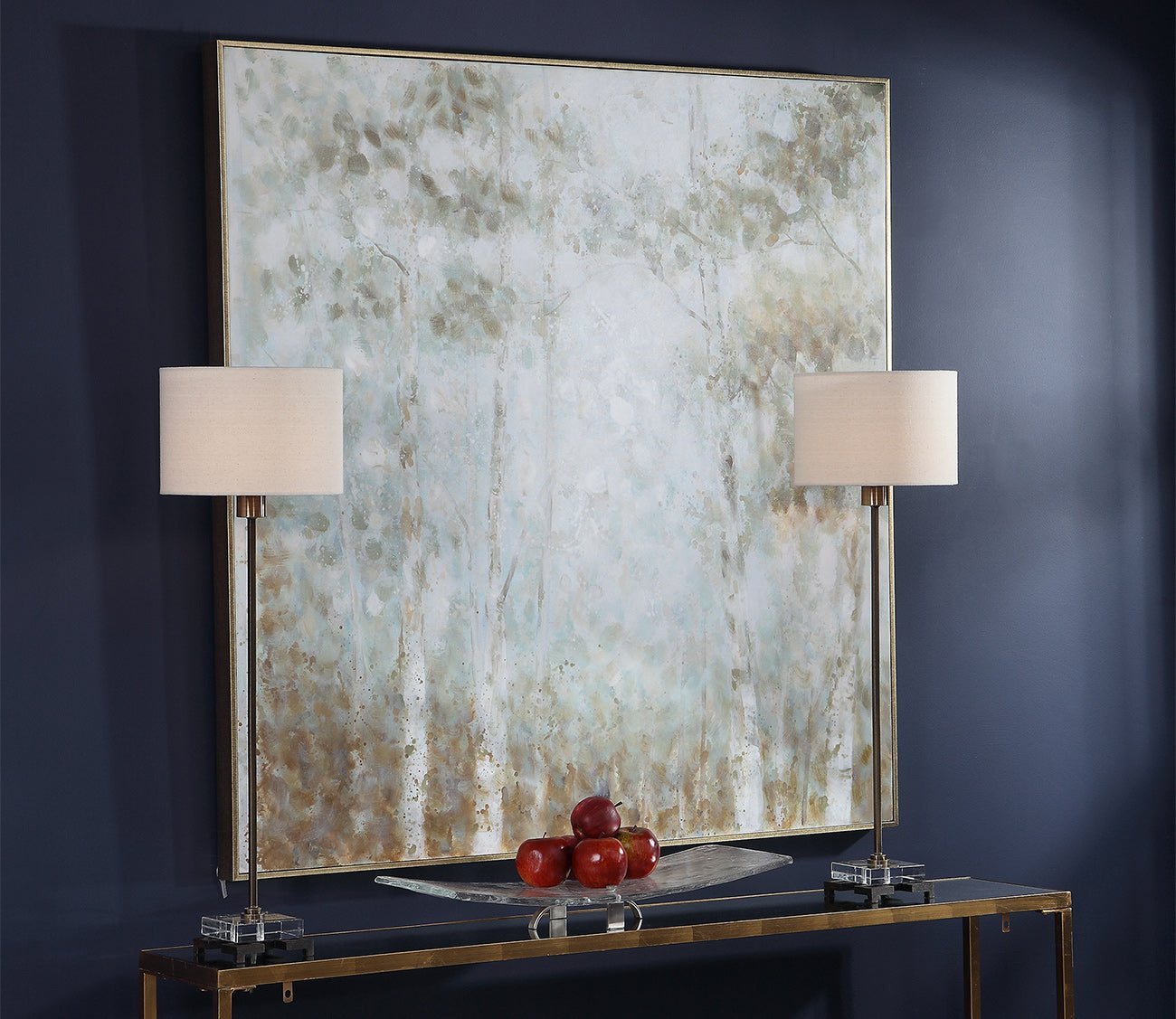 Cotton Woods Hand Painted Canvas by Uttermost