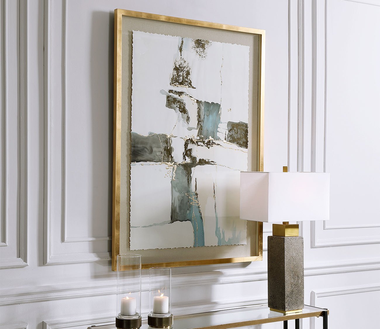 Crosswalk Framed Print by Uttermost
