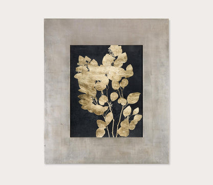 Custom Postage Leaves Gold Foil Print by Uttermost