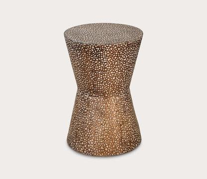 Cutler Drum Shaped Accent Table by Uttermost