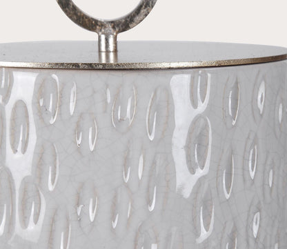 Cyprien Ceramic Containers Set of 2 by Uttermost