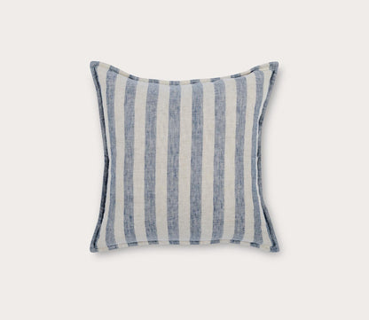 Cyprus Ivory Blue Throw Pillow by Villa by Classic Home