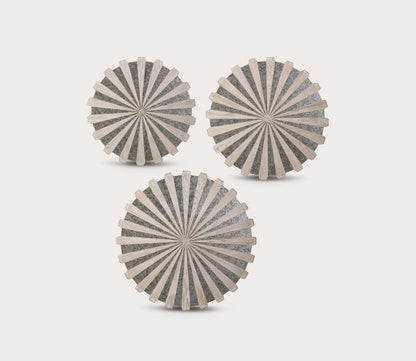 Daisies Mirrored Circular Wall Decor by Uttermost