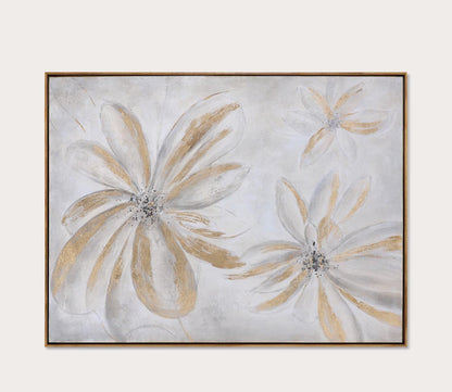 Daisy Stars Hand Painted Canvas by Uttermost