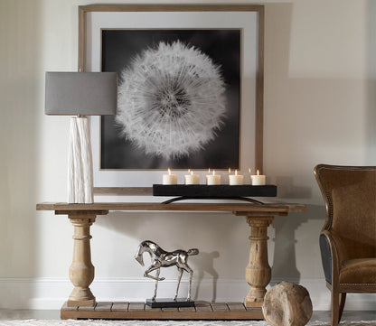 Dandelion Seedhead Framed Print by Uttermost