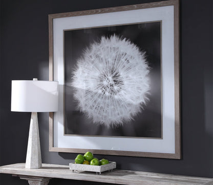 Dandelion Seedhead Framed Print by Uttermost