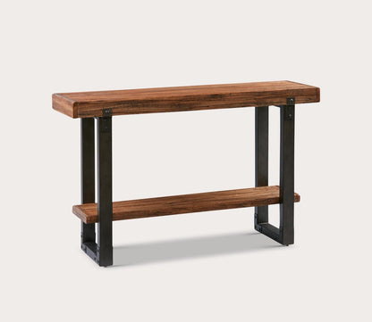 Dayton Distressed Wood Console Table by Madison Park
