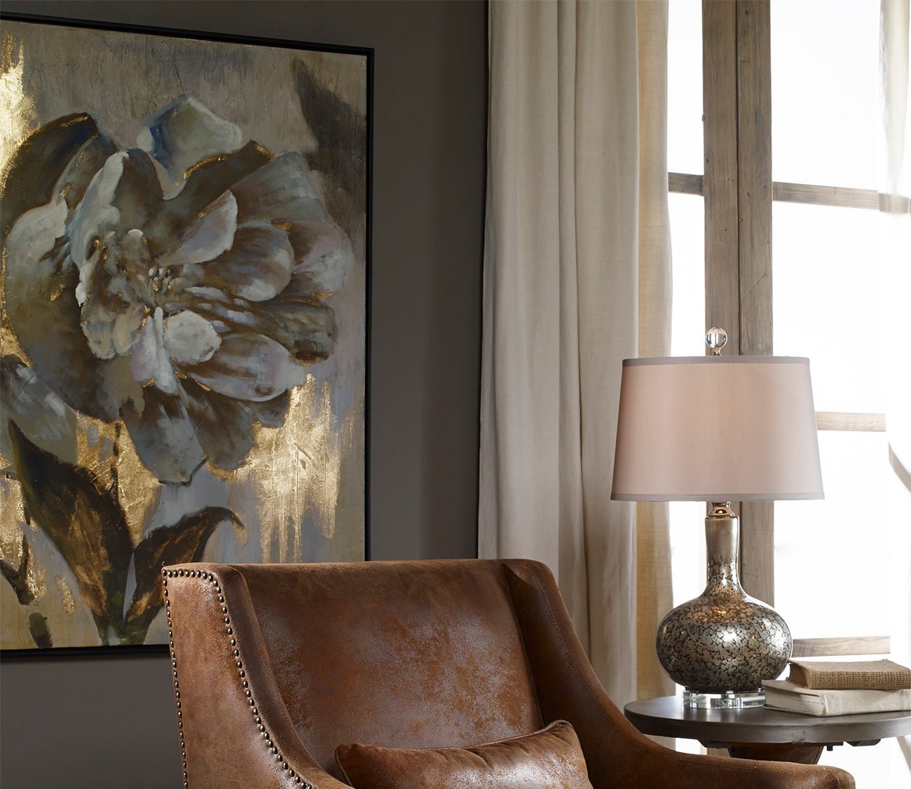 Dazzling Hand Painted Canvas by Uttermost
