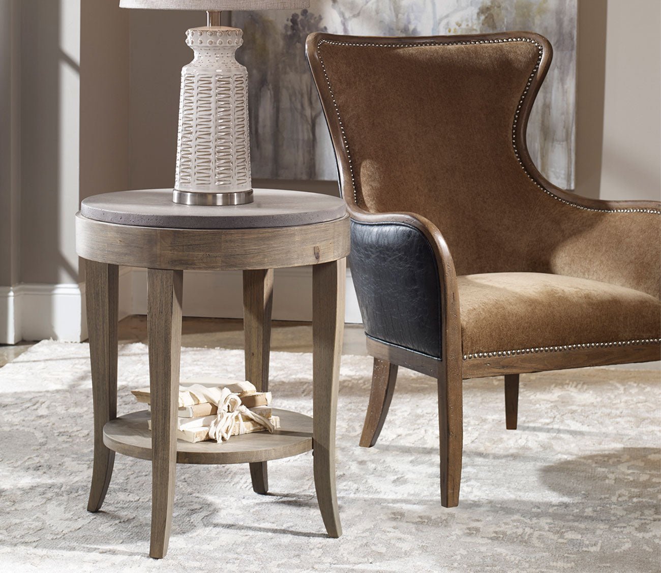 Deka Round Side Table
