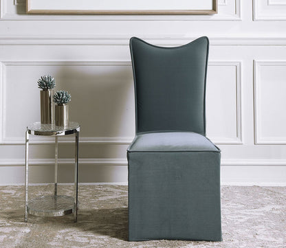 Delroy Armless Chairs Set of 2 by Uttermost