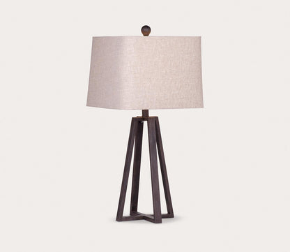 Denison Metal Table Lamp by Bassett Mirror