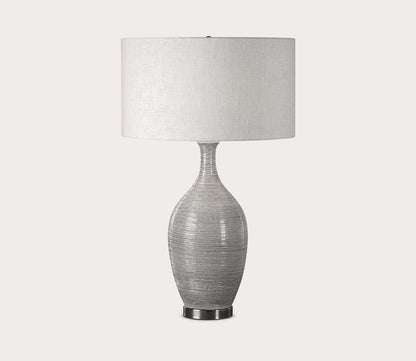 Dinah Gray Textured Table Lamp by Uttermost