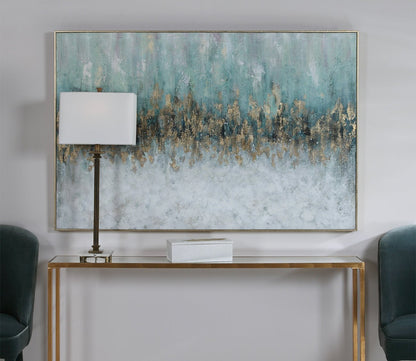 Divide Hand Painted Canvas by Uttermost