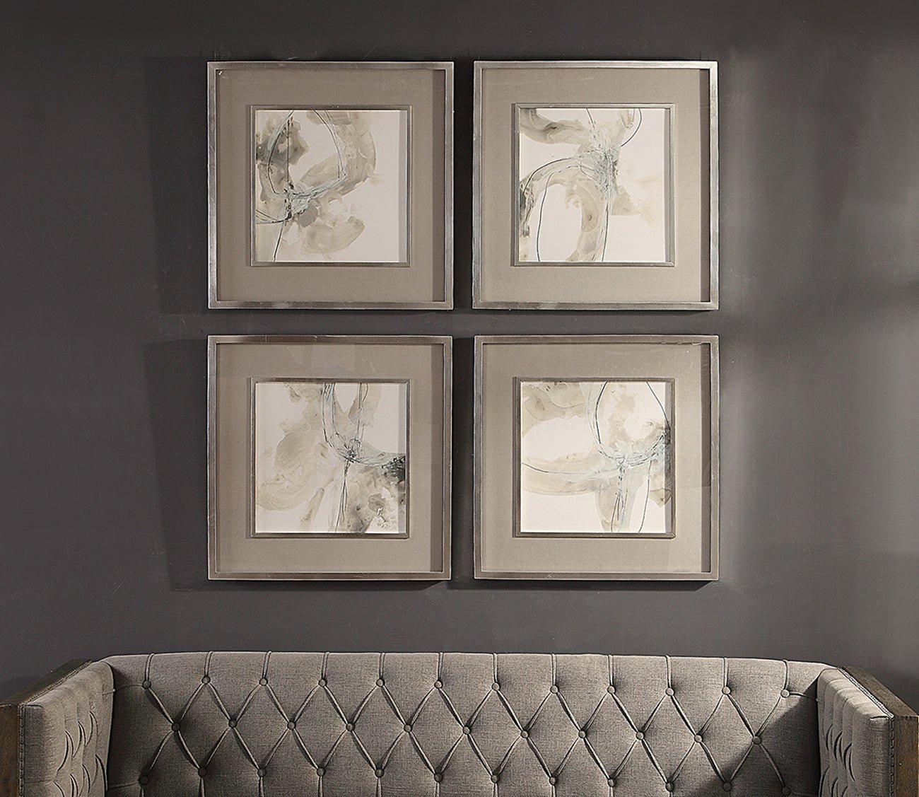 Divination Framed Prints Set of 4