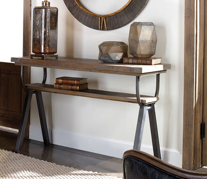 Domini Industrial Console Table by Uttermost