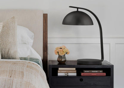 Domus Gunmetal Table Lamp by Nova Lighting