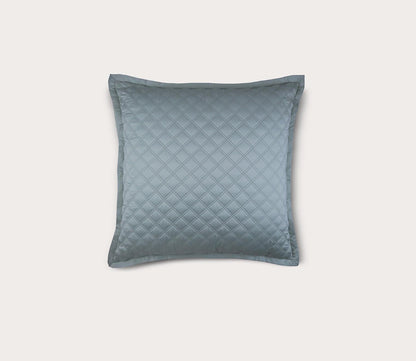 Double Diamond Quilted Coverlet and Euro Sham Set in 5 Colors by Ann Gish