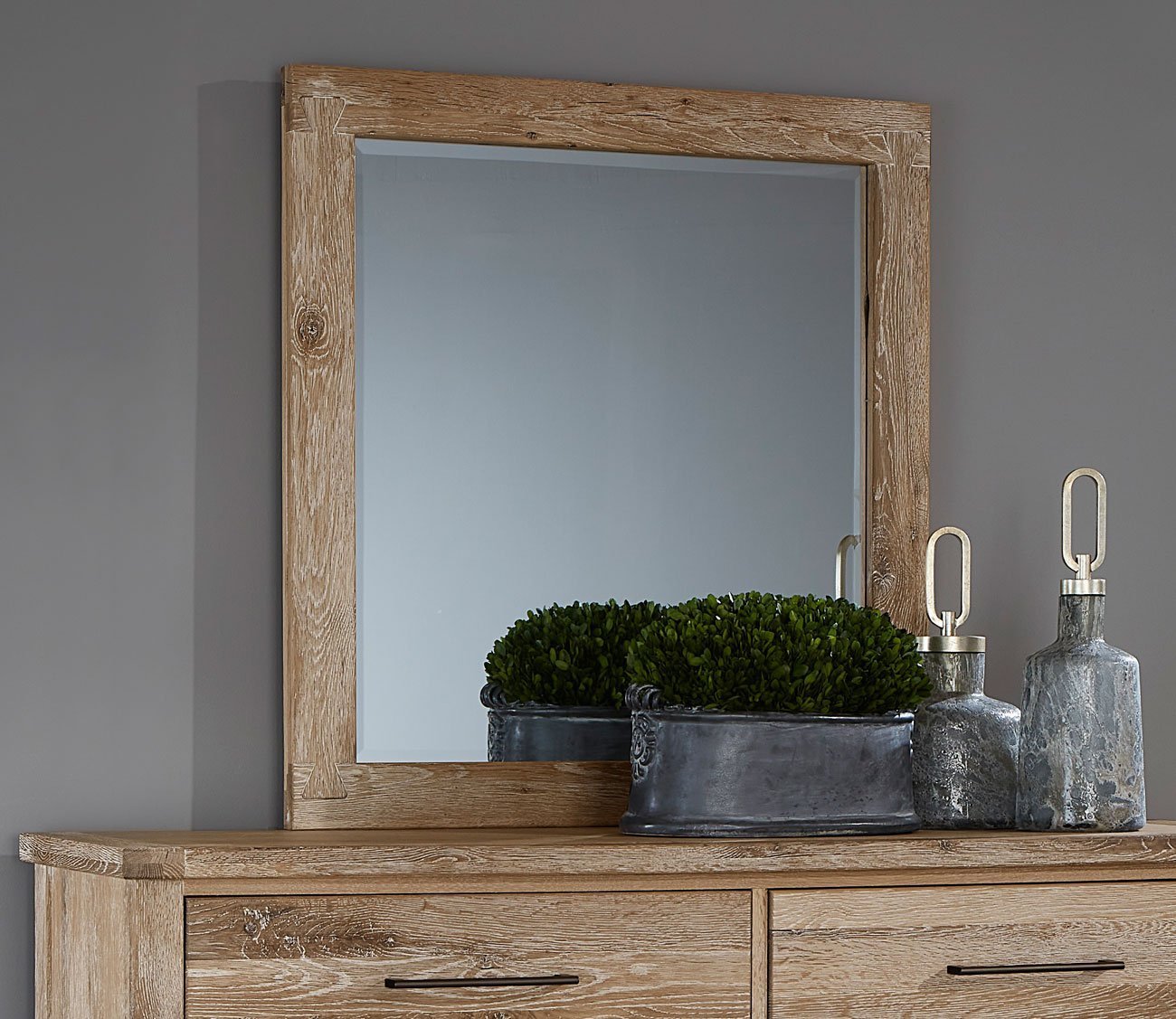 Dovetail Sun Bleached Frame Landscape Mirror