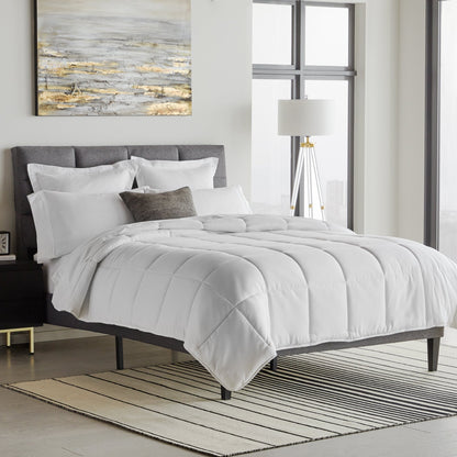 Down Alternative Microfiber Comforter by Malouf