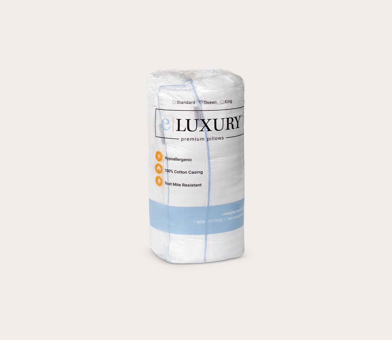 Down Alternative Pillows 2-Pack by eLuxury