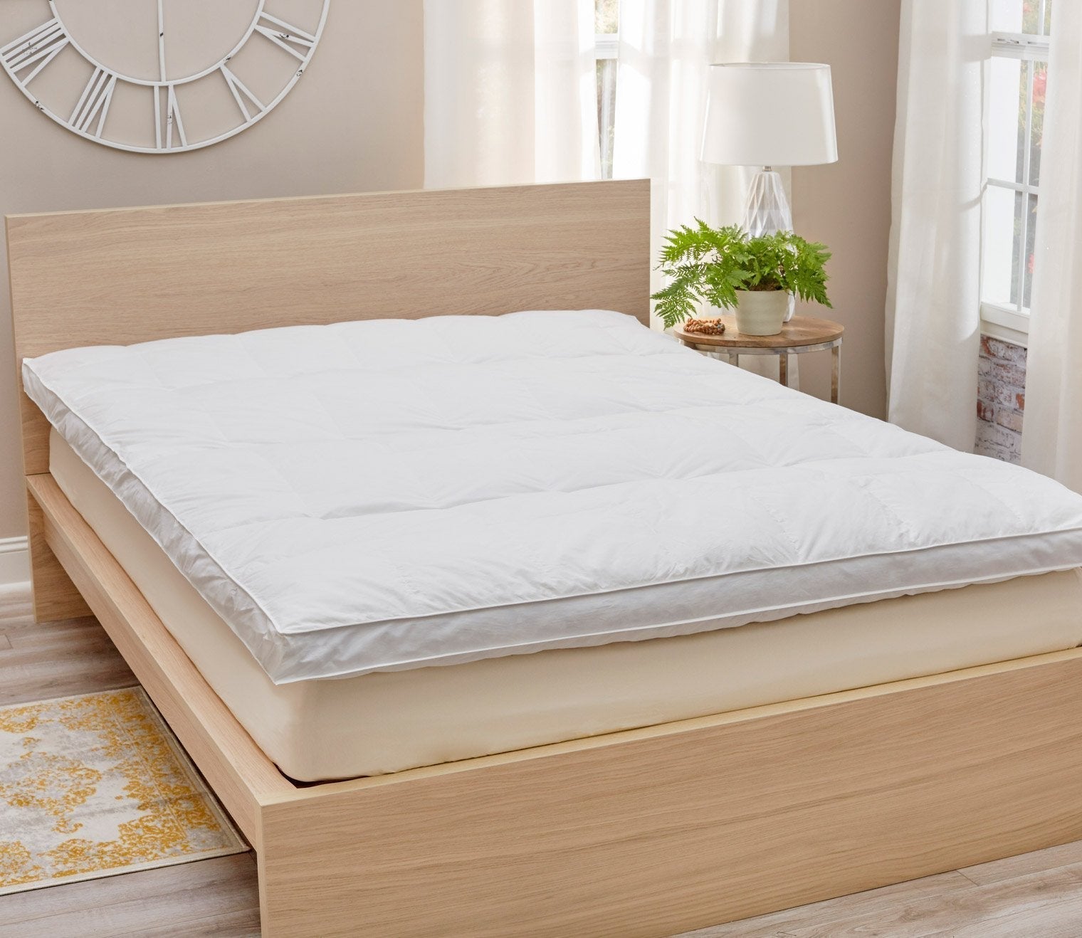 Down Feather Bed Topper