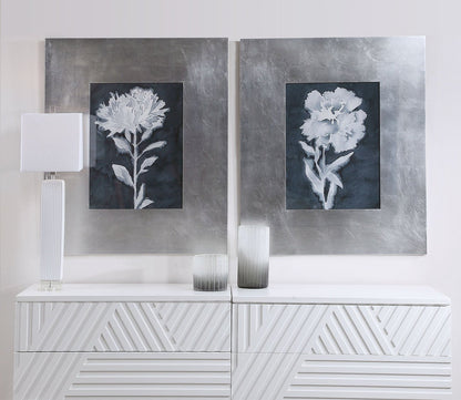 Dream Leaves Floral Prints Set of 2 by Uttermost