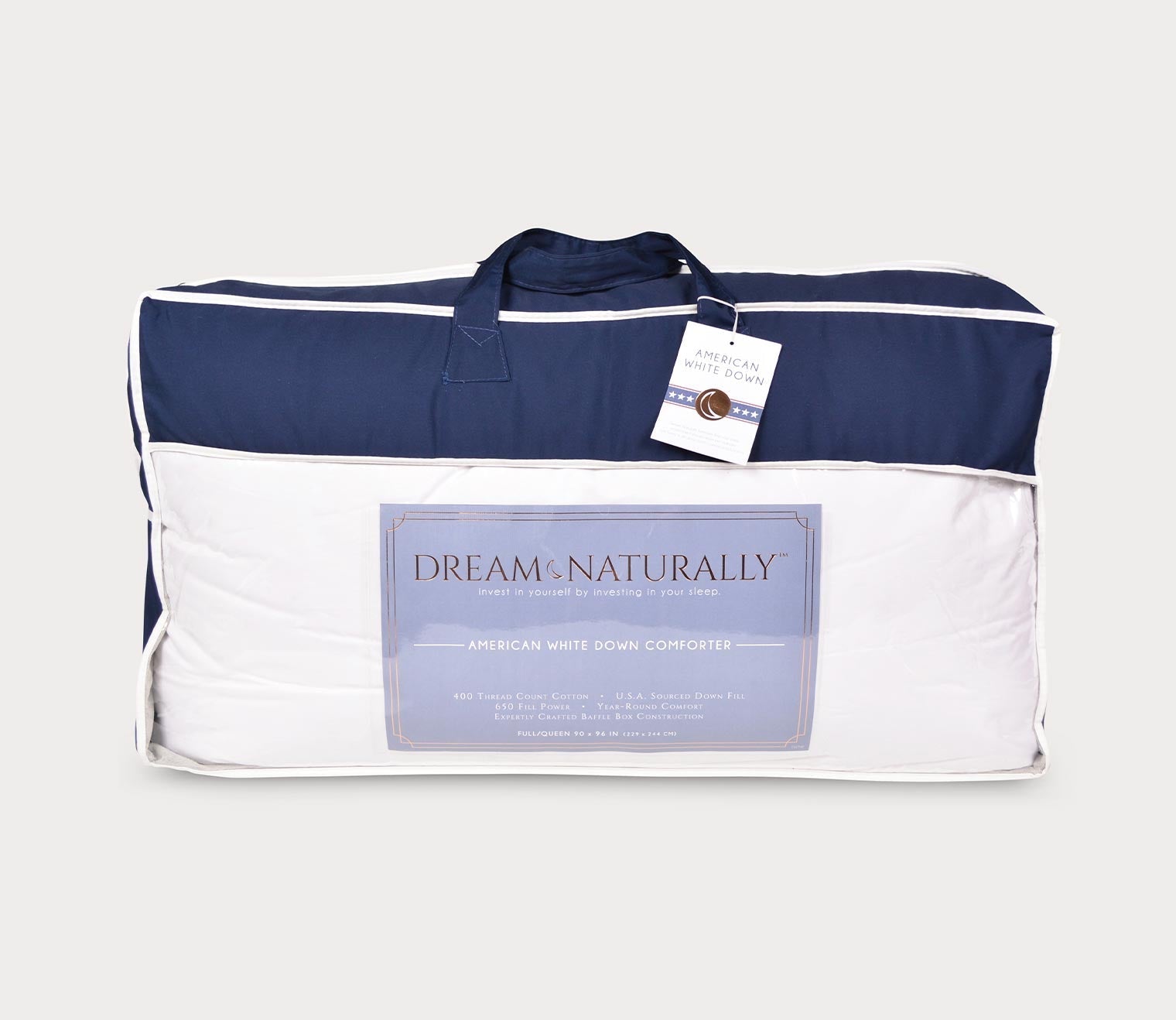 Dream Naturally® White Down Comforter by Downlite