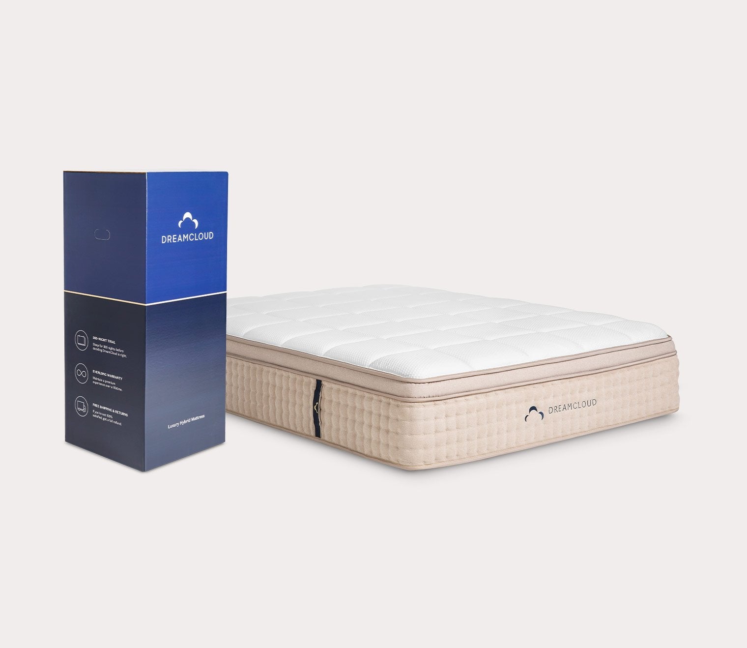 DreamCloud Premier Euro Top Hybrid Mattress