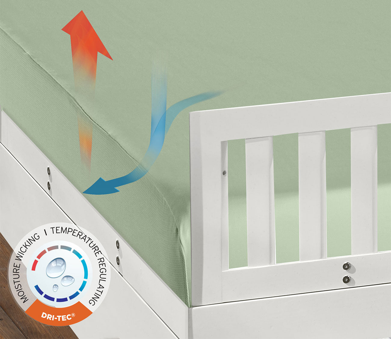 Dri-Tec Moisture Wicking Performance Crib Sheet