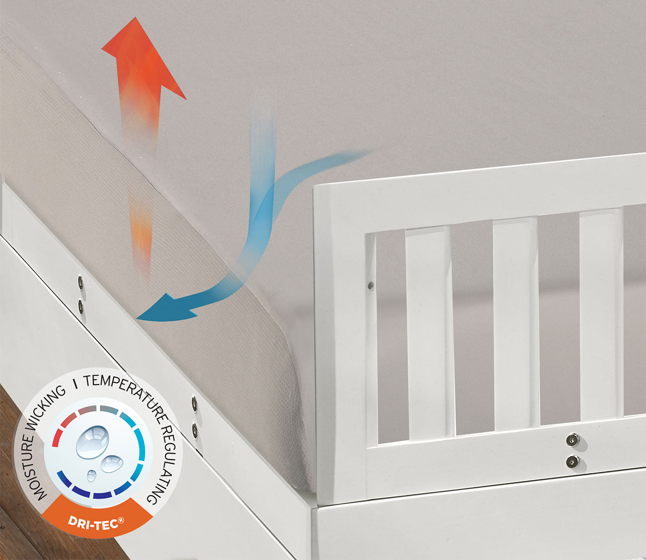 Dri-Tec Moisture Wicking Performance Crib Sheet by Bedgear