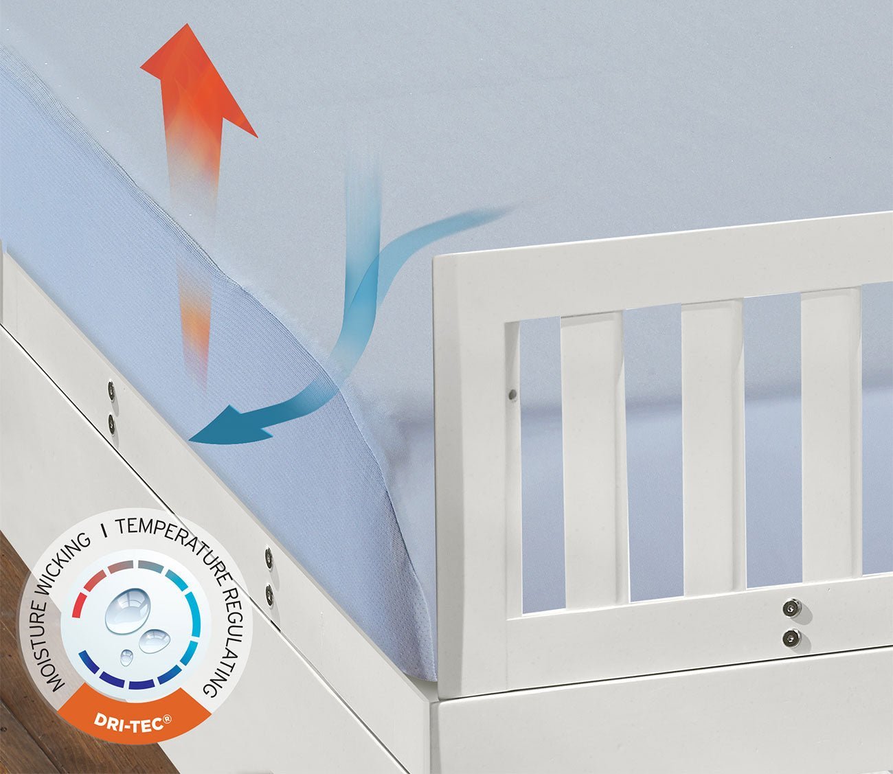 Dri-Tec Moisture Wicking Performance Crib Sheet by Bedgear