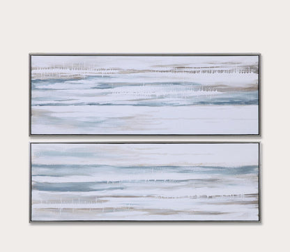 Drifting Hand Painted Canvas Set of 2 by Uttermost