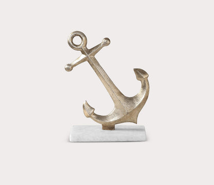 Drop Anchor Antique Gold Sculpture by Uttermost