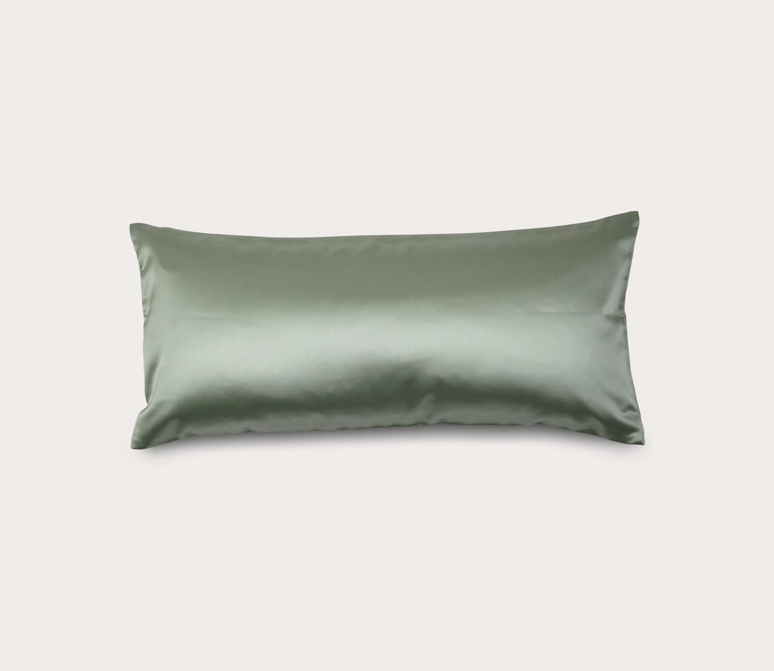 Duchess Reversible Satin and Velvet Throw Pillow by Ann Gish