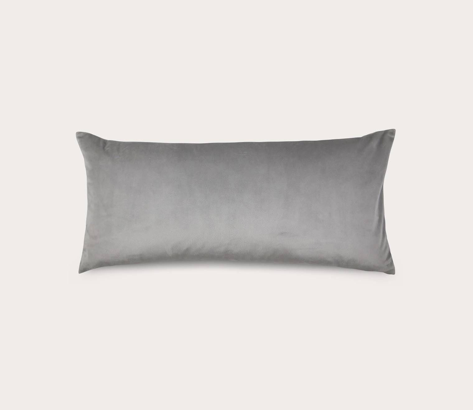 Duchess Reversible Satin and Velvet Throw Pillow by Ann Gish