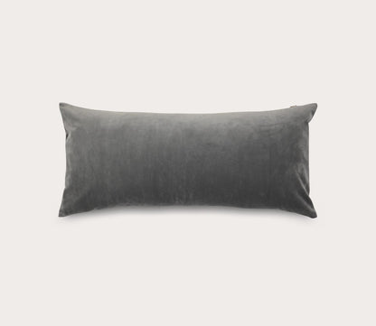 Duchess Reversible Satin and Velvet Throw Pillow by Ann Gish