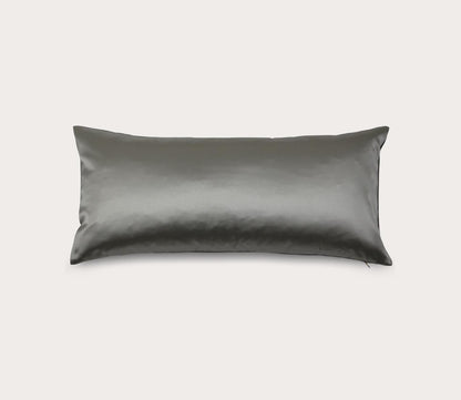 Duchess Reversible Satin and Velvet Throw Pillow by Ann Gish