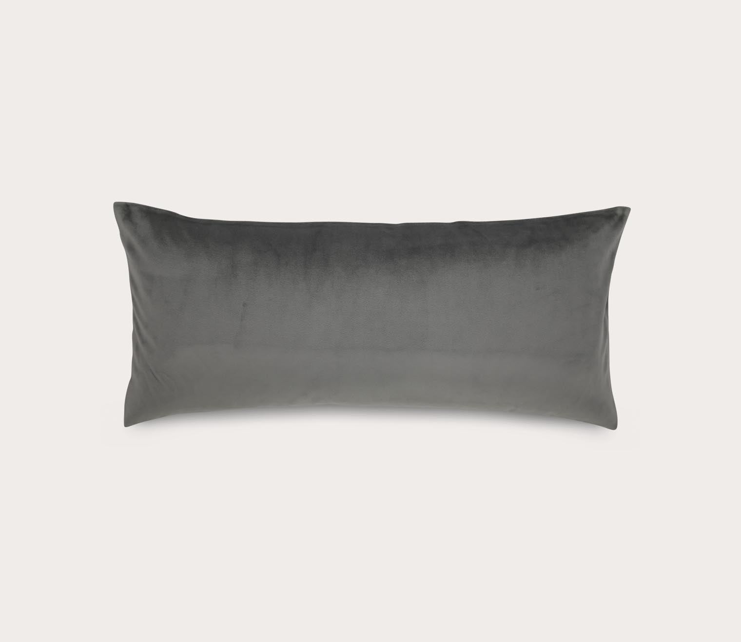 Duchess Reversible Satin and Velvet Throw Pillow by Ann Gish