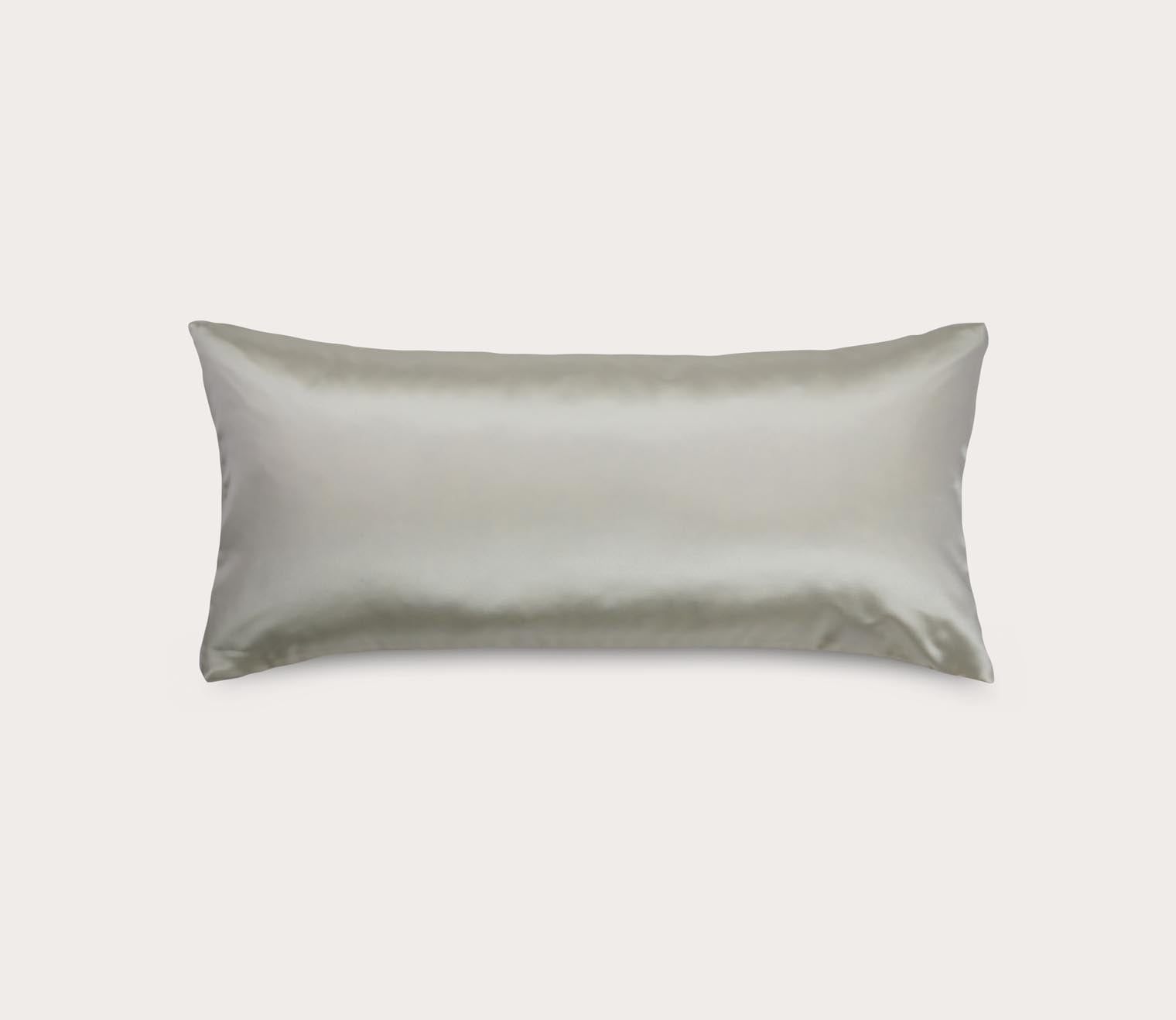 Duchess Reversible Satin and Velvet Throw Pillow by Ann Gish